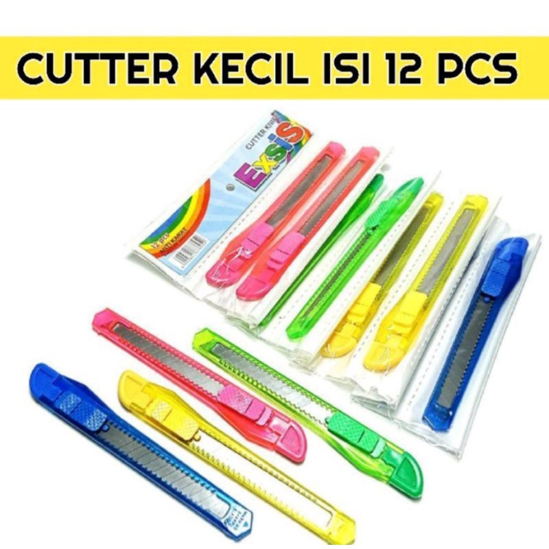 

Cutter rencengan kecil warna-warni ( 1lembar/12pcs )