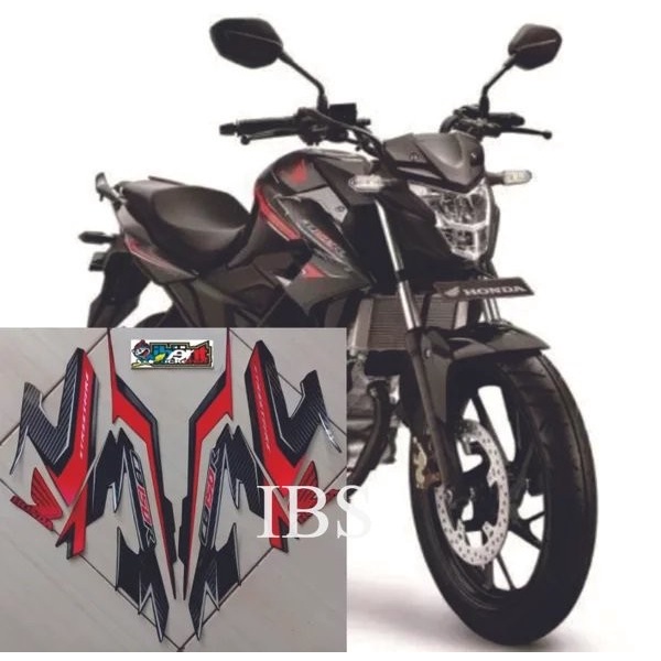 STRIPING CB150R MERAH 2019 STANDAR CB 150 R POLET STIKER