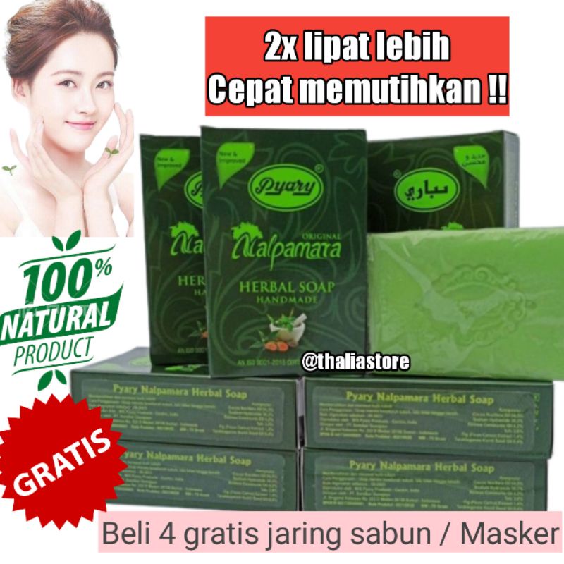 SABUN ARAB NALPAMARA 100% ORIGINAL | SABUN ARAB PYARY NALPAMARA ORIGINAL | NALPAMARA HERBAL SOAP | S