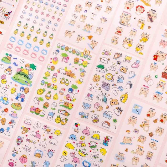 

Sticker Kartun Korea Imut Lucu