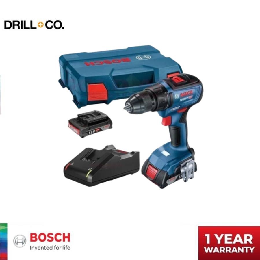 Bosch GSR 18V-50 - Mesin Bor Baterai Cordless Drill Brushless