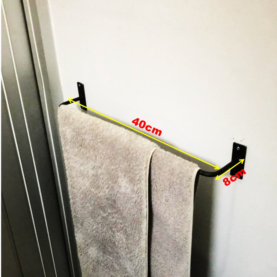 Dekorasi estetik Gantungan Baju Dinding 40cm x 8cm - Gantungan Baju Tembok - Gantungan Tempel Dindin