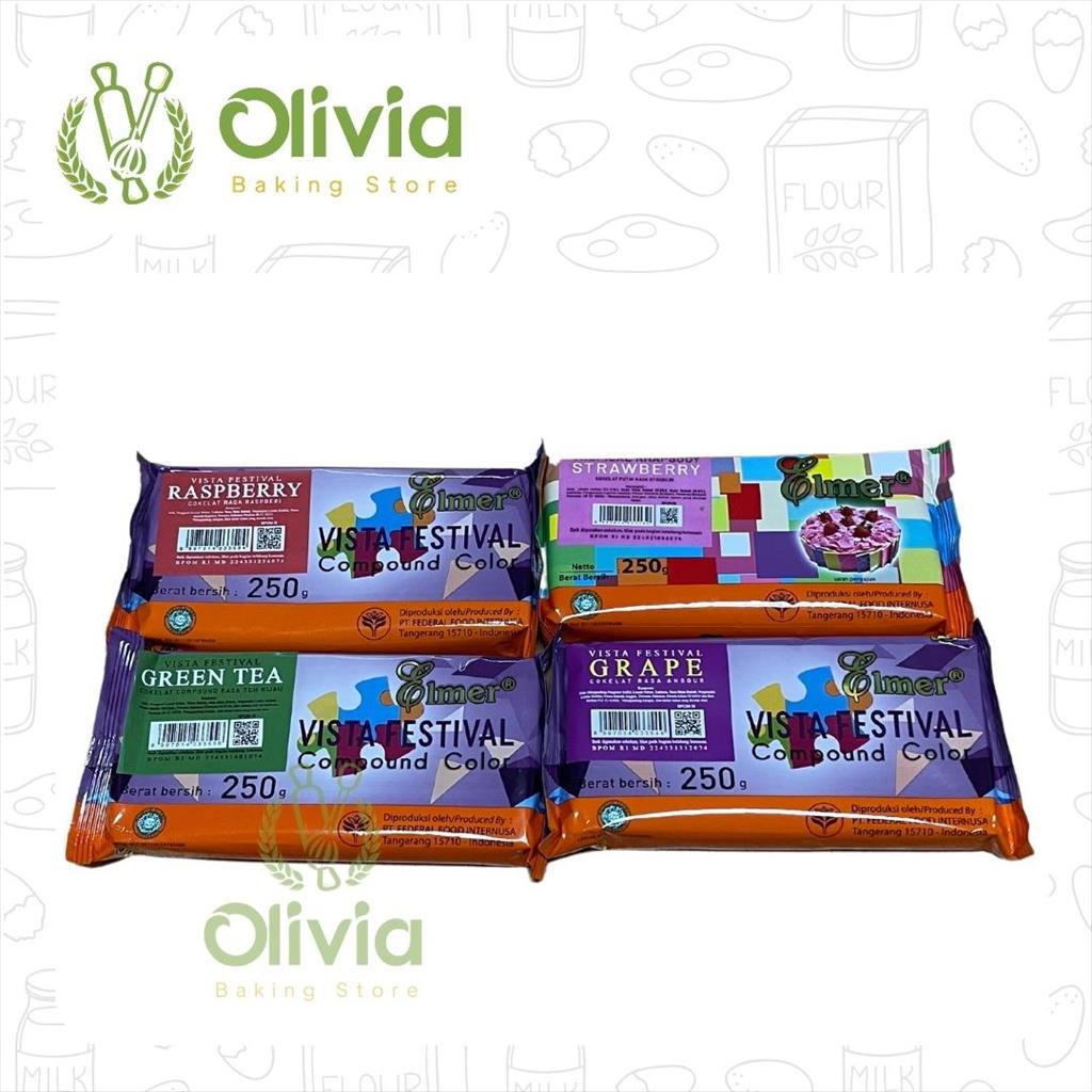 

Elmer Compound Vista Cokelat Festival Chocolate Batang 250 Gram