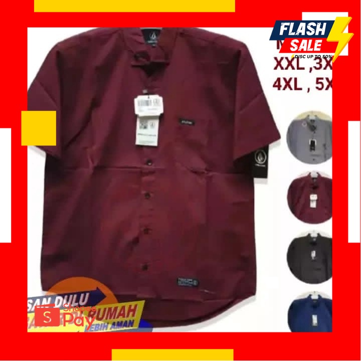 KAOS MEMBER JKT48 |Baju Kemeja Polos Pria Lengan Pendek Jumbo Slimfit Casual Premium Distro Atasan H