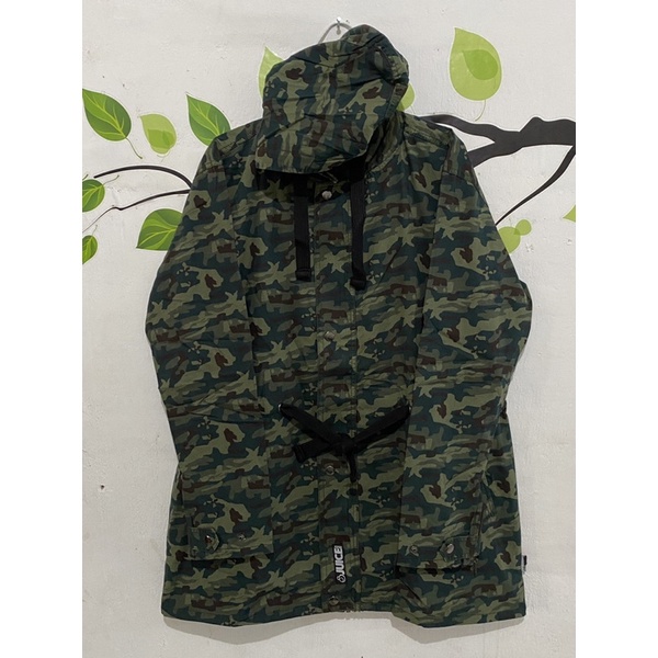 Jaket Juice Ematic Arkana Army Green Original
