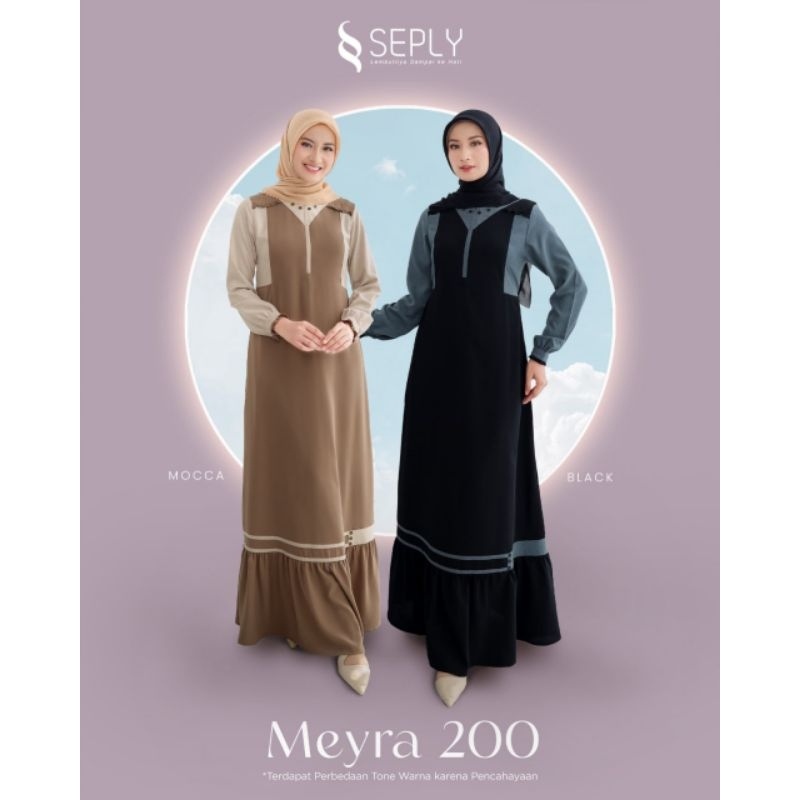 Baju Gamis merk seply meyra 200