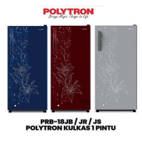 Kulkas Polytron PRA 18 / PRA18 Kulkas 1 Pintu 180 Liter