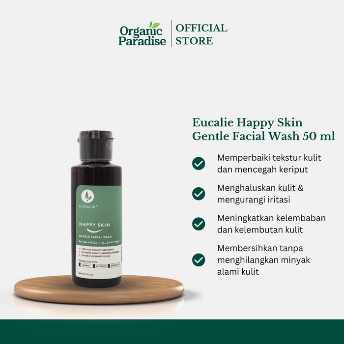 

Premium Eucalie Happy Skin Gentle Facial Wash 50 ml