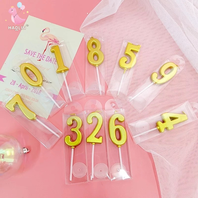 LILIN ANGKA ULANG TAHUN CAKE BIRTHDAY -HL