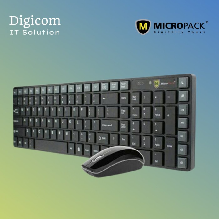 KEYBOARD MOUSE MICROPACK WIRELESS KM-220W