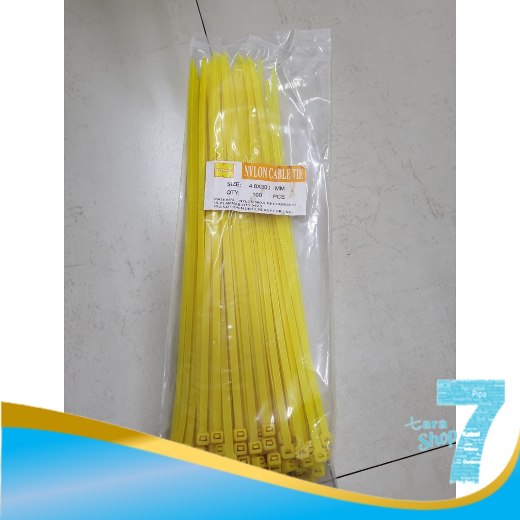 

Kitani Kabel Ties 30cm x 4,8mm Kuning
