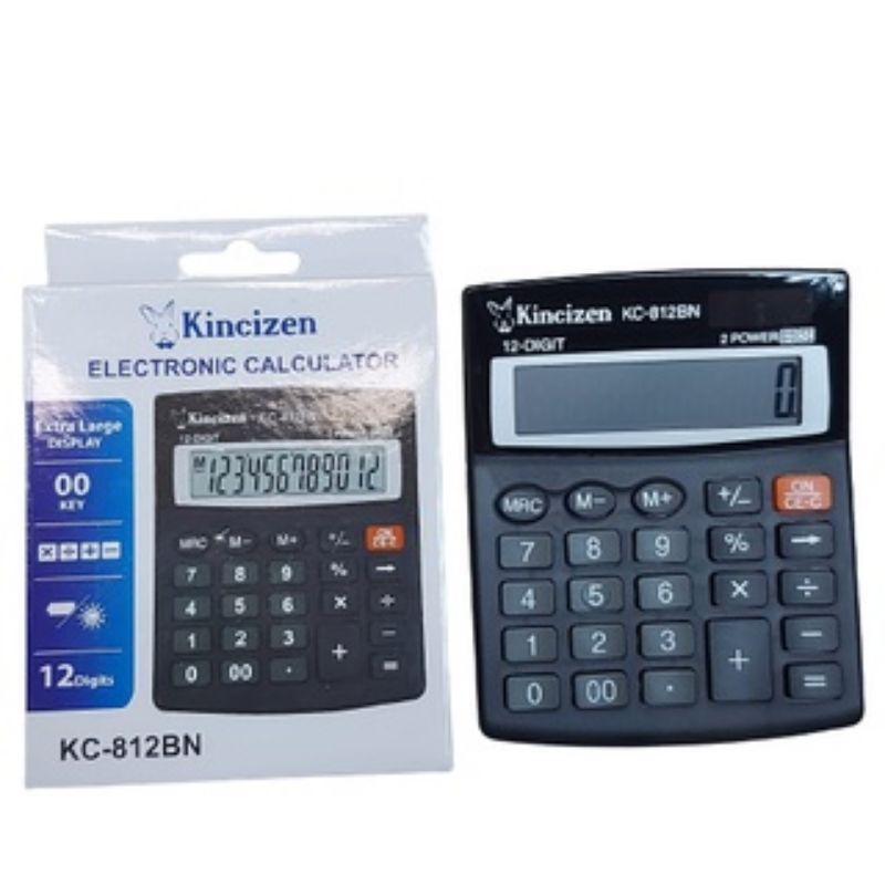 

KALKULATOR KINCIZEN 812 KALKULATOR MURAH 12DIGIT