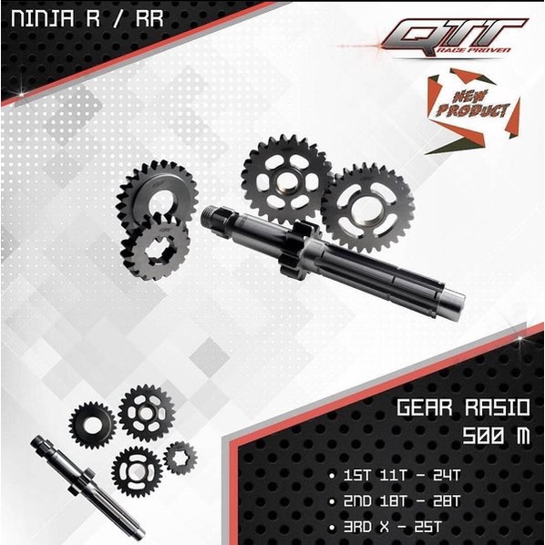 ready rasio qtt ninja 500m original