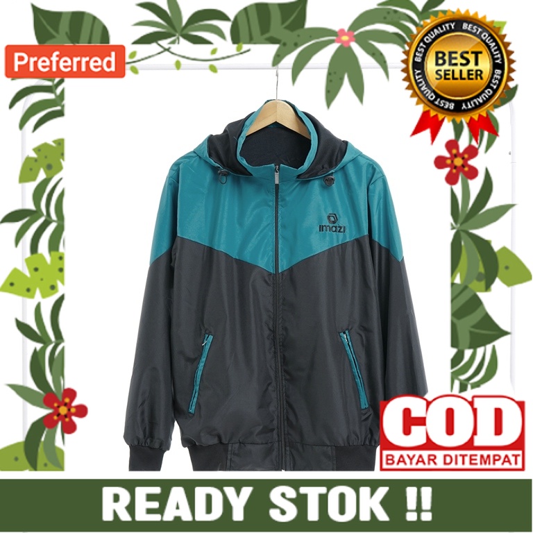 Jaket Parasut Olahraga Tosca Hitam// JAS HUJAN | JAKET HAS HUJAN | MODEL BARU KEKINIAN TERMURAH TERL