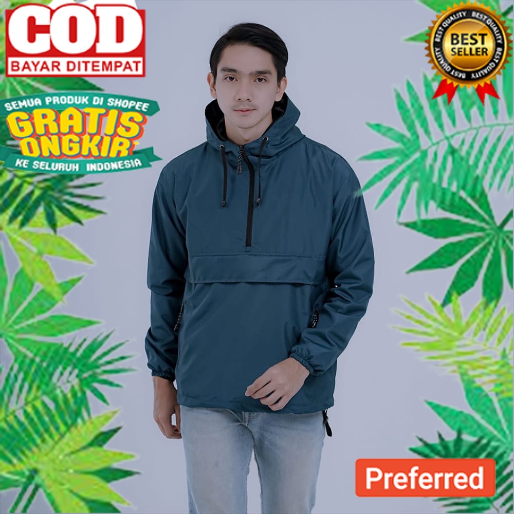 Jaket Cougle Polos Elzano - Jaket Parasut Pria dan Wanita// ANAK DEWASA REMAJA JAKET EKREN JAKET MUR