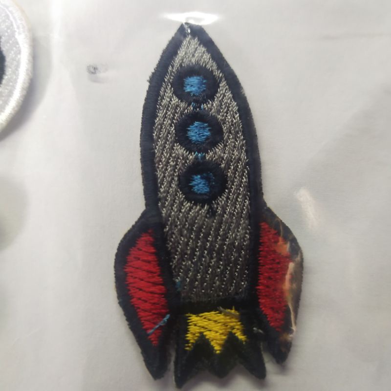 Bordir Bordir emblem bordir patch roketbisa pesan satuan