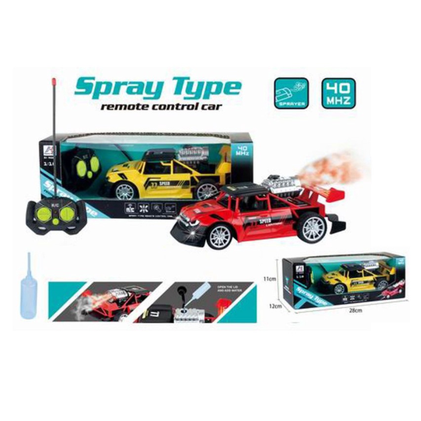 Mainan Anak Mobil Rc Car Spray Skala 18 Mobil Remote Control Berasap Kado Bekasi Jakarta Hobby And Toys