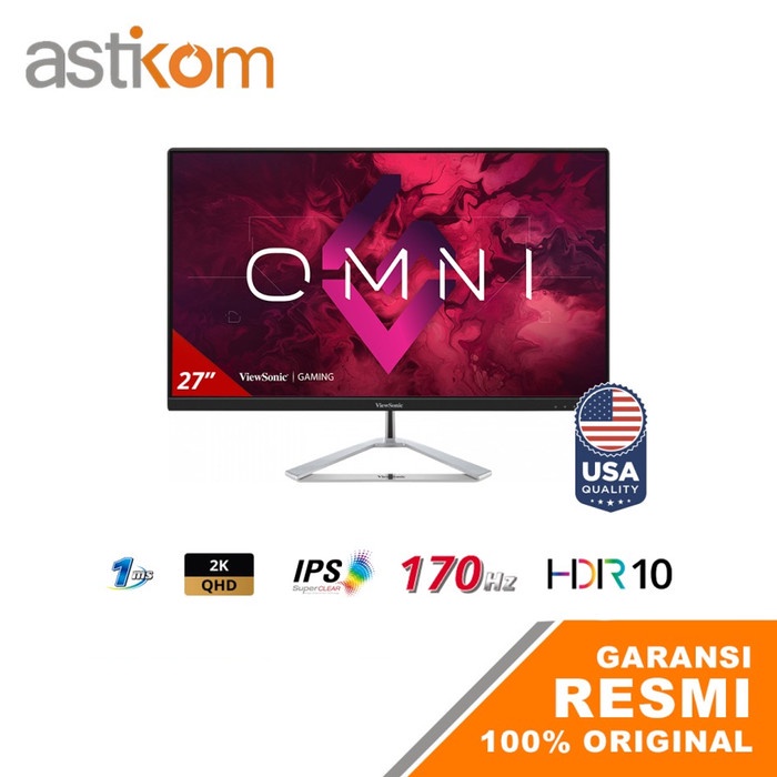 LED Monitor 27" ViewSonic VX2780-2K QHD IPS 170Hz 1ms