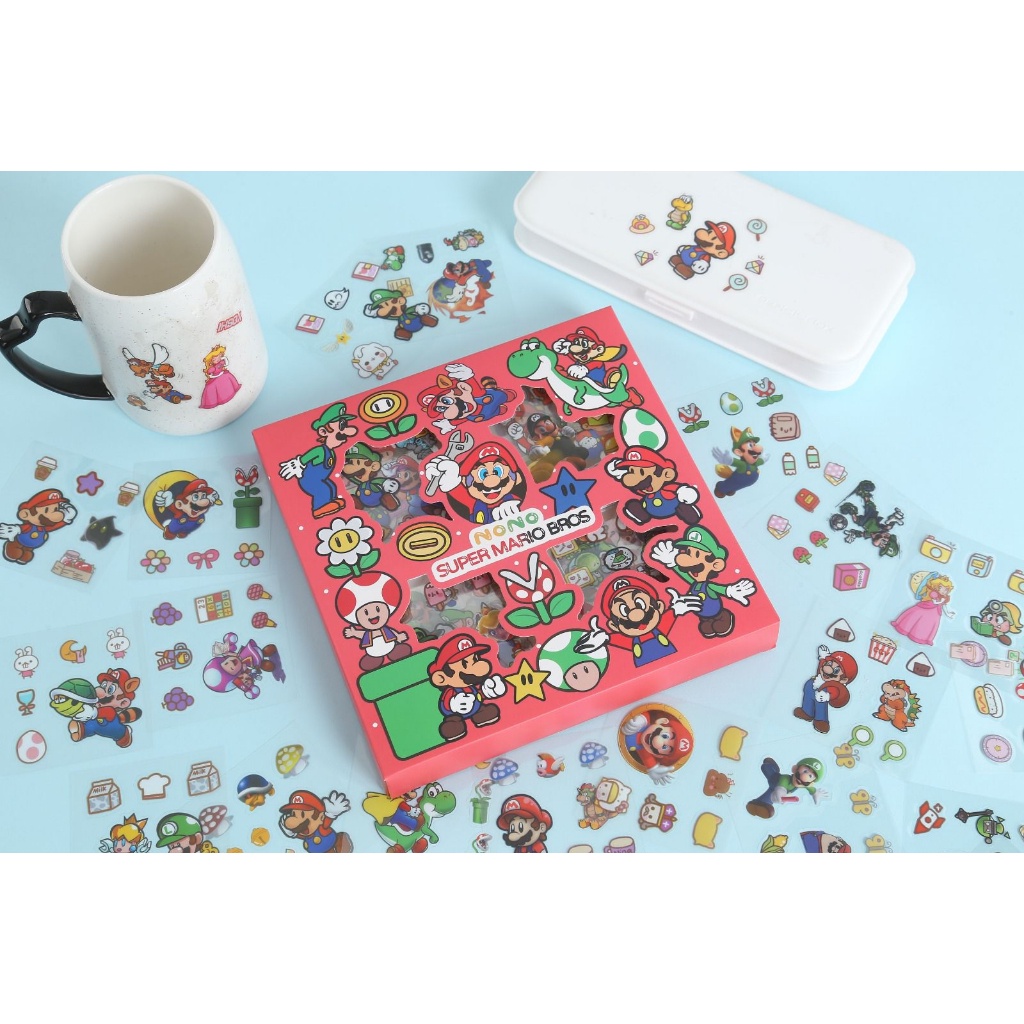 

RB STICKER MOTIF SUPER MARIO BROS ISI 100 LEMBAR VIRAL