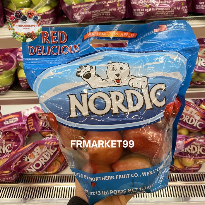 

Buah Apel Red Delicius Usa Premium | Apel Red Del Manis | Pack