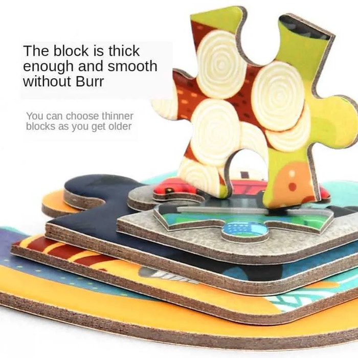 Mideer Advance Level 4 Puzzle Transportation