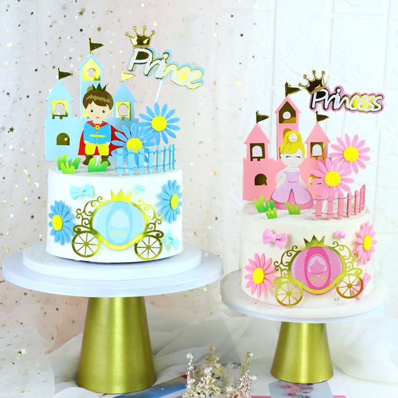 TOPPER KUE TUSUKAN TOPPER CAKE ULANG TAHUN DEKORASI PESTA ULANG TAHUN CROWN