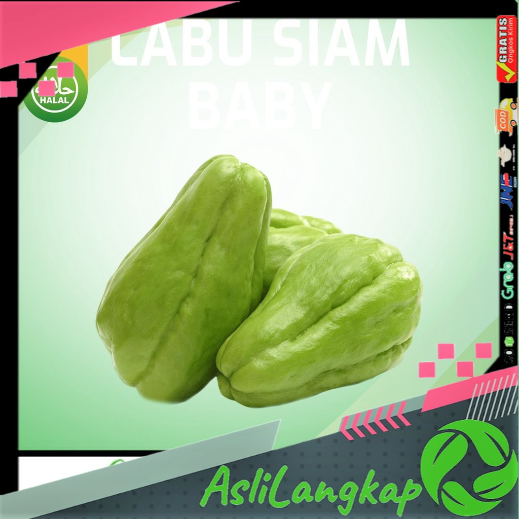 

Labu Siam Baby / Labu Siam Kecil 500 gr (Sayur Segar)