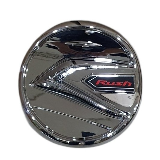 Tank cover chrome elegant All new rush 2018-2022 Aksesoris mobil