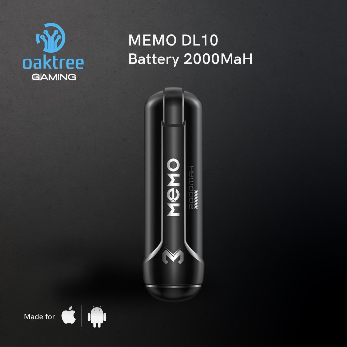 MURAH-  MEMO DL10 Fan Cooler Radiator Pendingin HP Rechargeable Battery - MEMO DL10 Only- 1.2.23