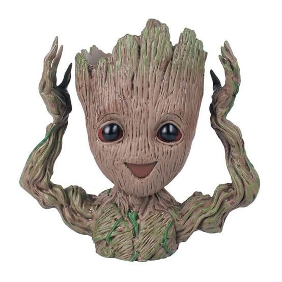 

MURAH- Groot Guardians of Galaxy Action Figure / Flower pot / Desk Pen - Termenung- 1.2.23