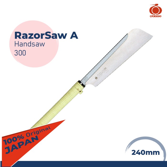 RAZORSAW 300 GERGAJI KAYU JEPANG RAZORSAW A 240MM HANDSAW