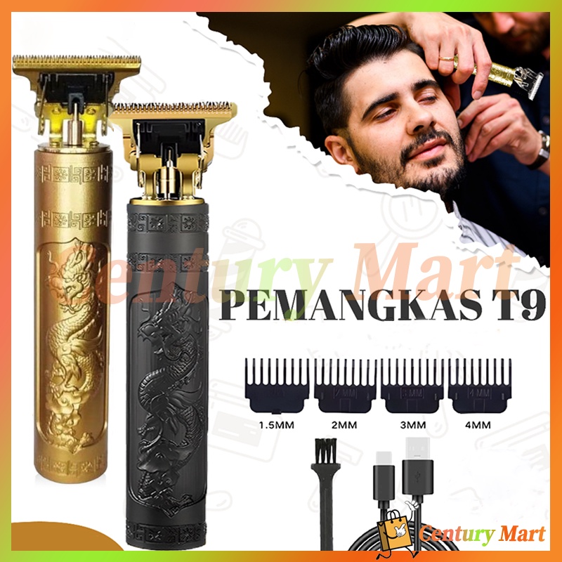 Alat Cukur Elektrik Rambut /Elektrik Mesin Cukur Rambut Cas USB /Cukuran Vintage  Alat Cukur Hair Cl