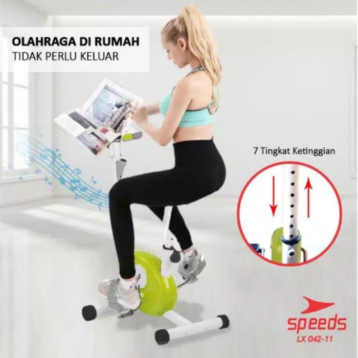 Sepeda Statis Excercise Belt Spinning Bike indoor mini Speeds 042-11