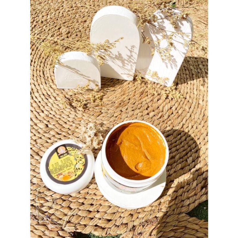 READY‼️LULUR REMPAH ORGANIK BY HJ.ATI LULUR REMPAH INDONESIA 250GR PEMUTIH BADAN KOREA BPOM