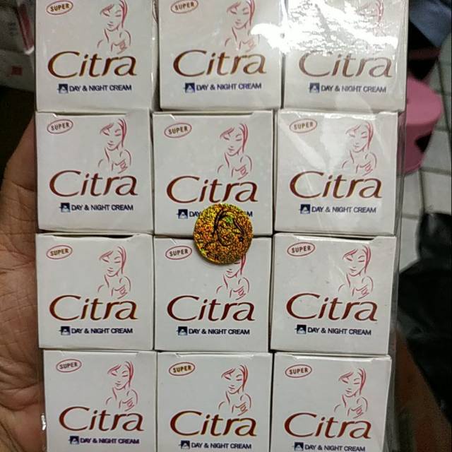 

[12pc]Cream Citra Super Asli