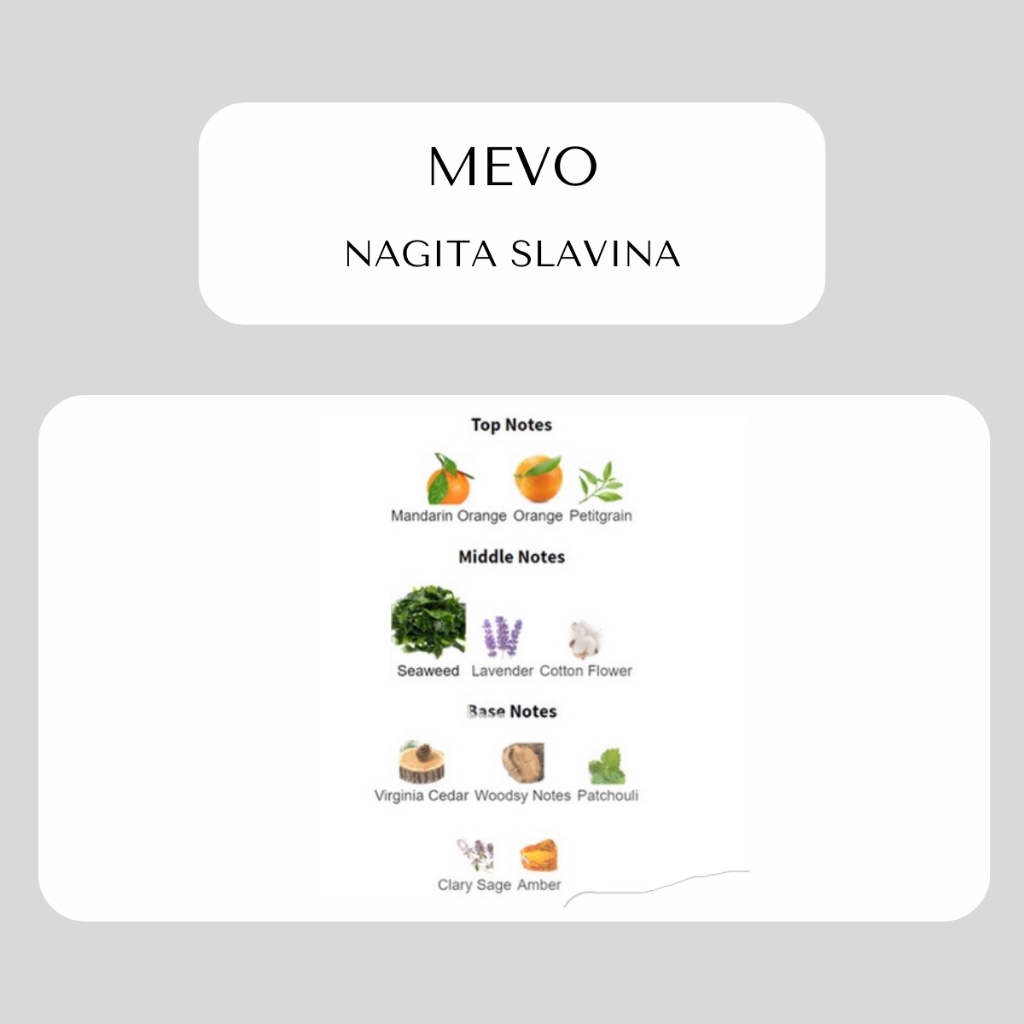 MEVO - Parfum Wanita Tahan Lama Aroma Lembut Manis Inspired By NAGITA SLAVINA  BPOM| Parfume Perfume Farfum Minyak Wangi Cewek