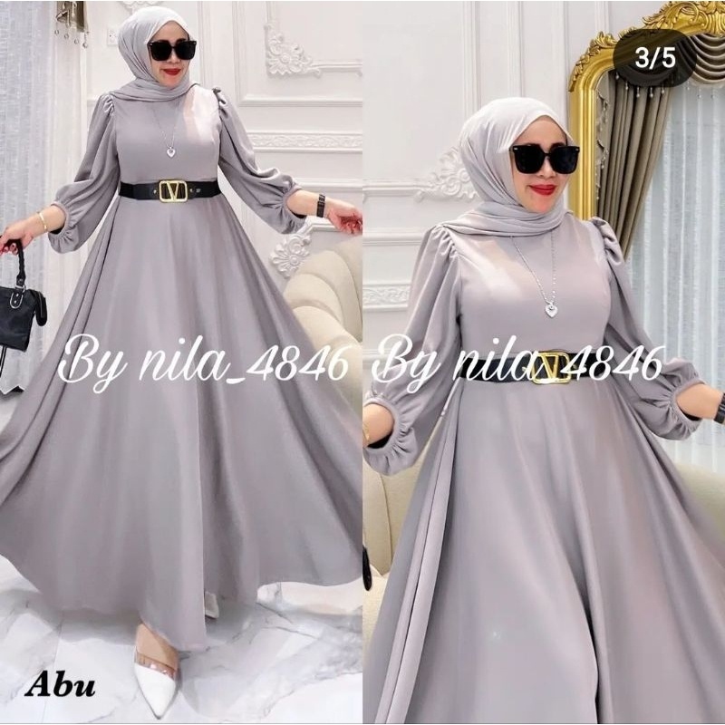 ANNA DRESS / GAMIS LEBARAN / DRESS KONDANGAN / DRESS VIRAL / GAMIS WANITA / BAJU WANITA / GAMIS JUMB