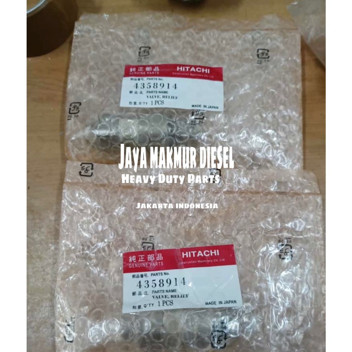 Relief Relif Valve Hitachi Zaxis 210 Zaxis 110 Selenoid 4358914
