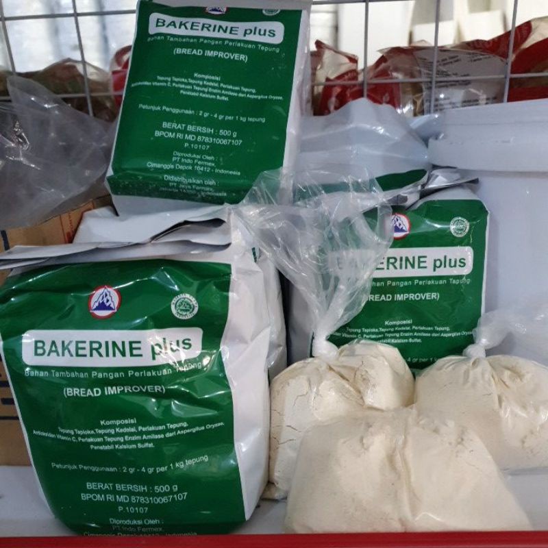 

Bakerine Plus / Baker's bonus A ( 100gr ) / Pelembut roti / Bread Improver