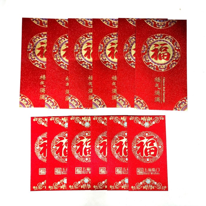 

[[ WSH - BEST SELLER ]] Angpao Jumbo Besar Ampao Sangjit Murah Imlek Kado Parcel Tahun Baru - ANGP FU JUMBO
