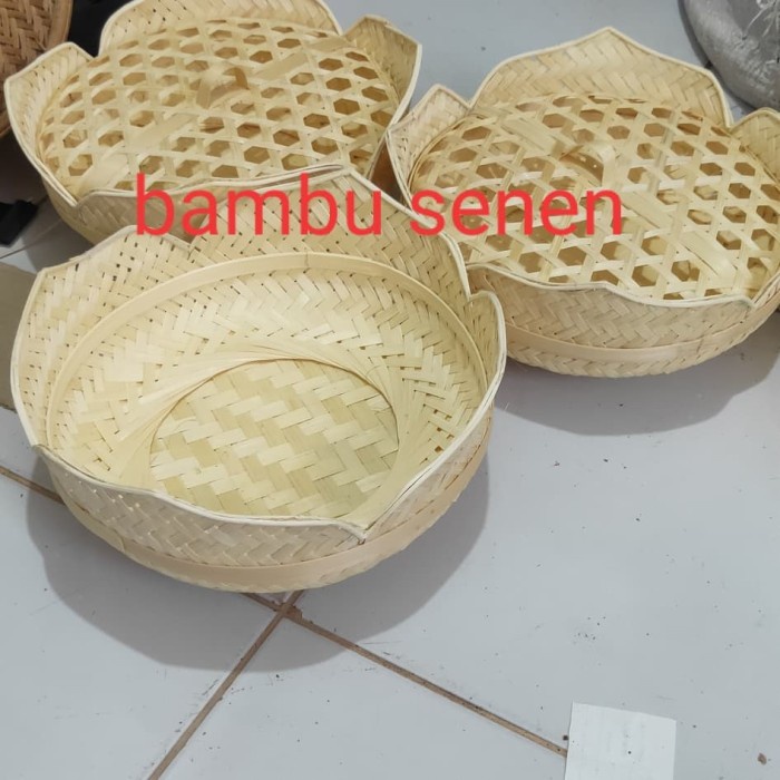 keranjang bambu teratai/hantaran/besek teratai/hampers