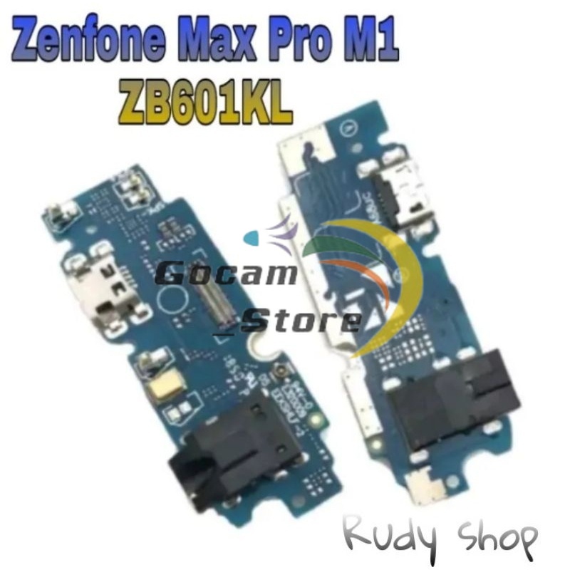 Konektor Charger Asus Zenfone max pro m1 Zb601kl USB Papan Cas Mic Pcb Board Original