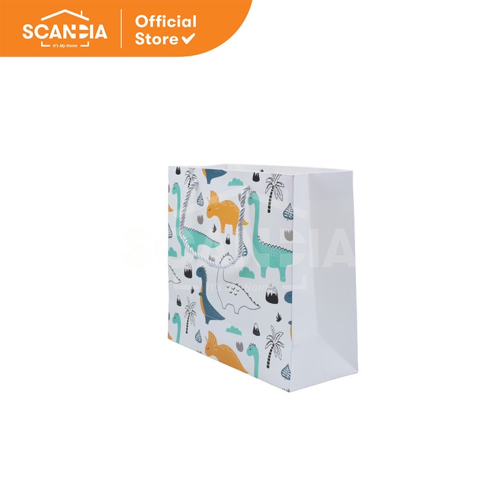 

SCANDIA Paper bag Baby Gift Bag 30x27x12 Cm Large Yellow (SC0463)