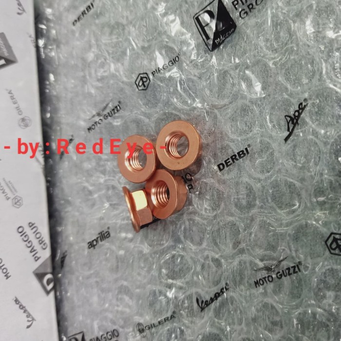 Nut Mufler / Mur Knalpot bag atas Vespa Original