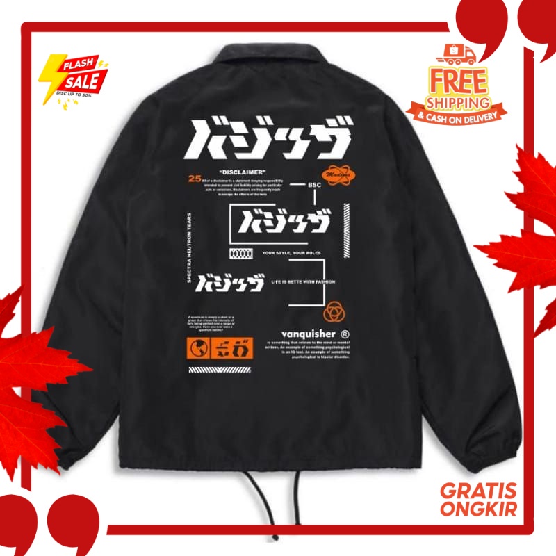 OUTFIT JKT48 TERBARU NEW ERA //(COD) JAKET COACH ORIGINAL RARIZ APAREL/ JAKET PRIA