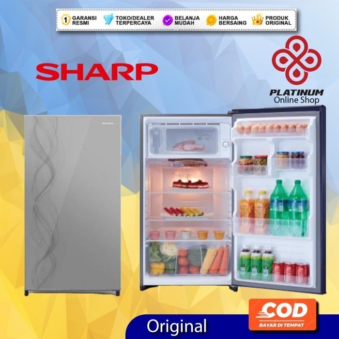 SHARP KULKAS SJ N192D AP