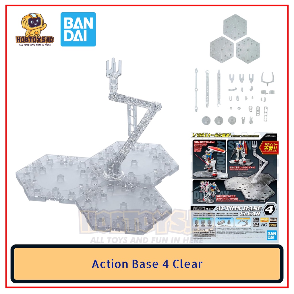 Action Base 4 Clear Bandai