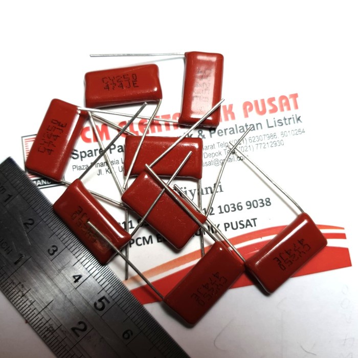 Capasitor Kapasitor Milar 474 250 volt 470 nF 250v -BSS12