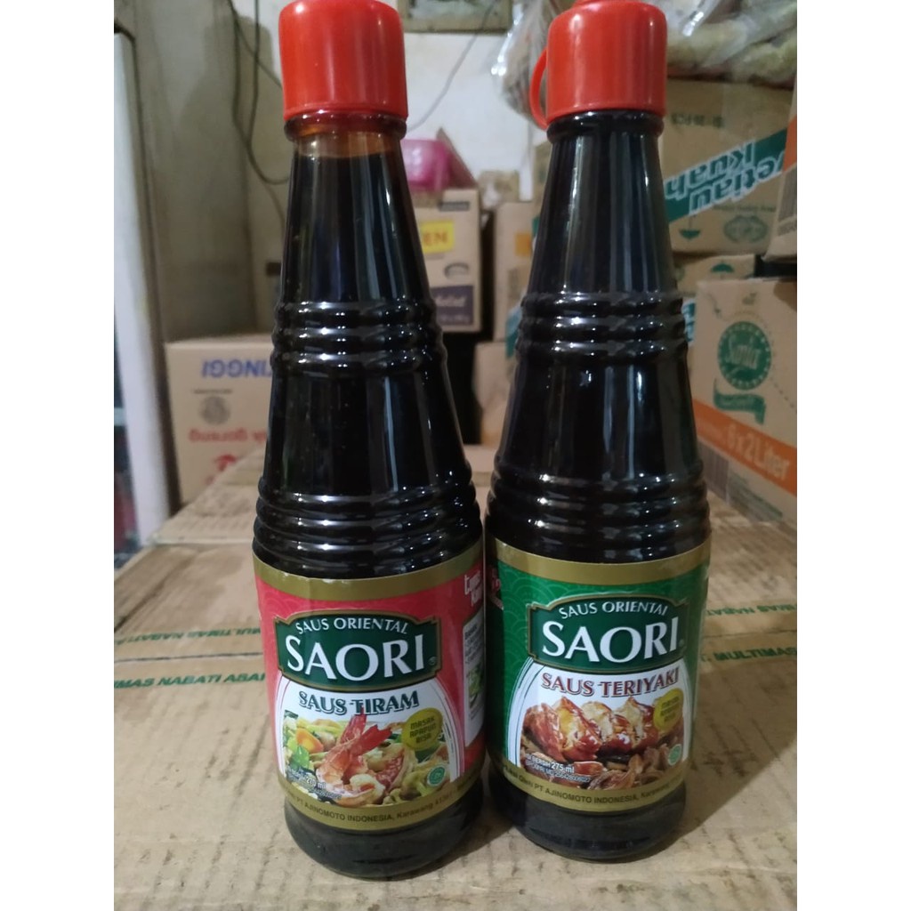 

SAORI SAUS TIRAM TERIYAKI 270 ML - SAOS