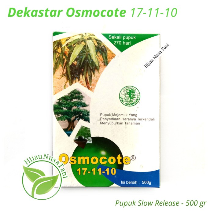 Pupuk Dekastar Daun Osmocote 17-11-10 - 500 gram